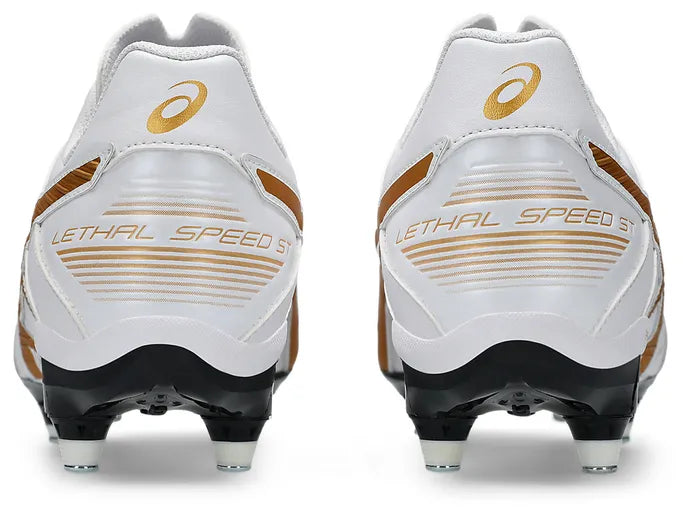 ASICS LETHAL SPEED ST 2 - WHITE/PURE GOLD