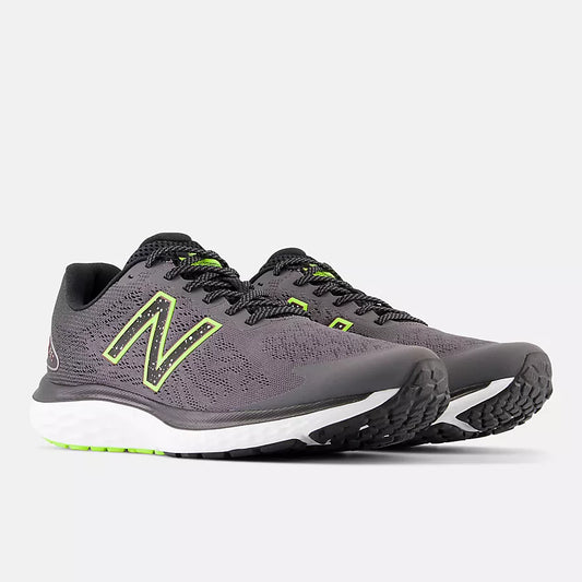 NEW BALANCE MENS FRESH FOAM 680v7 - Magnet/Black/Thirty watt