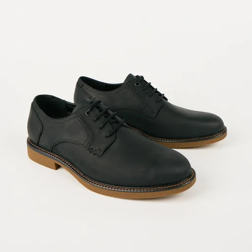 HUSH PUPPIES MANCHESTER - BLACK RUB