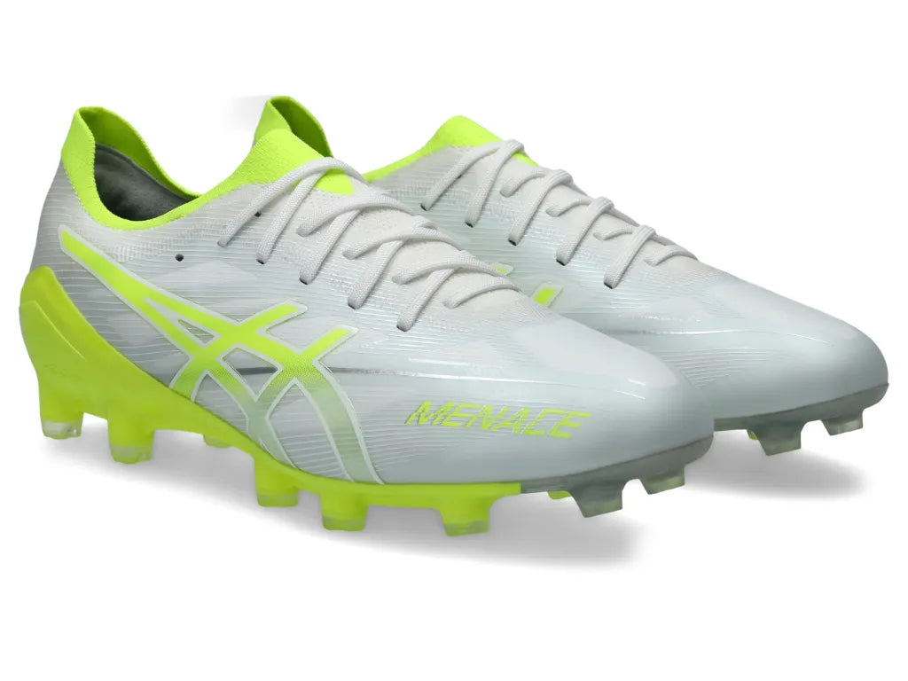 ASICS MENACE 5 - WHITE/SAFETY YELLOW
