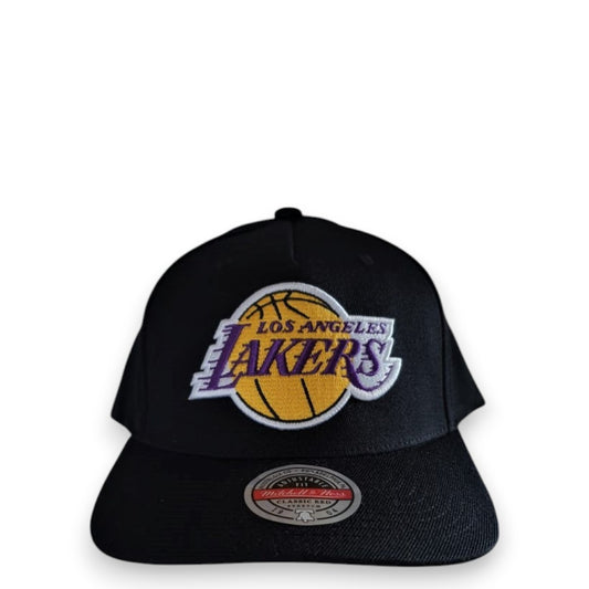 MITCHELL & NESS LAKERS SNAPBACK - BLACK/YELLOW/PURPLE