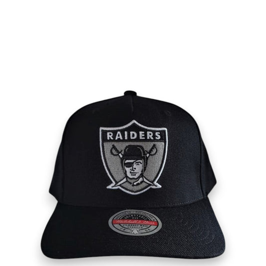 MITCHELL & NESS RAIDERS SNAPBACK - BLACK/GREY