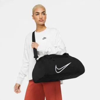 NIKE GYM CLUB TRAINING DUFFEL - BLACK/WHITE