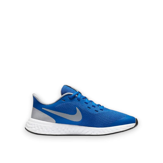 NIKE YOUTH REVOLUTION 5 (GS) - GAME ROYAL/LT SMOKE GREY-WHITE