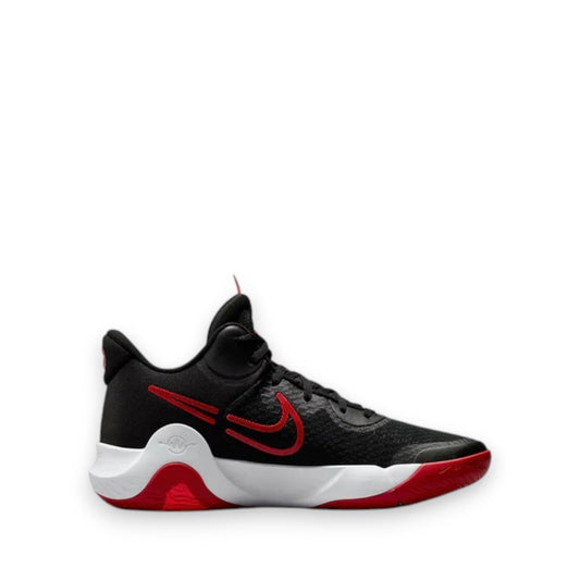 NIKE KD TREY 5 IX - BLACK/UNIVERSITY RED-WHITE