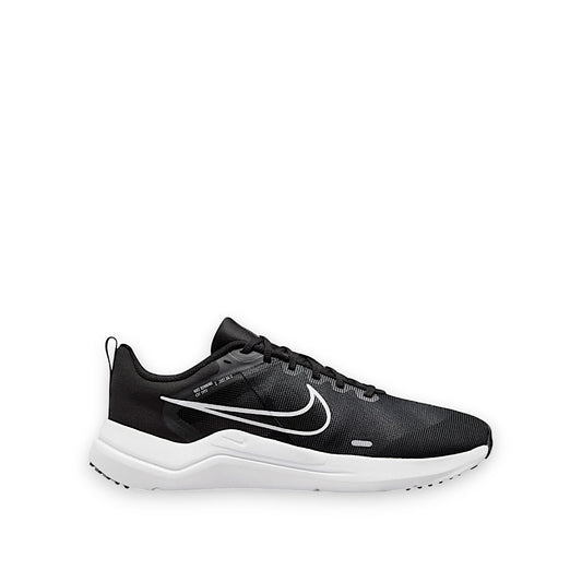 NIKE DOWNSHIFTER 12 - BLACK/WHITE-DARK SMOKE GREY