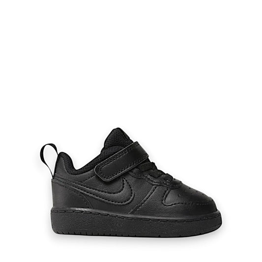 NIKE INFANT COURT BOROUGH LOW 2 (TDV) - BLACK/BLACK-BLACK