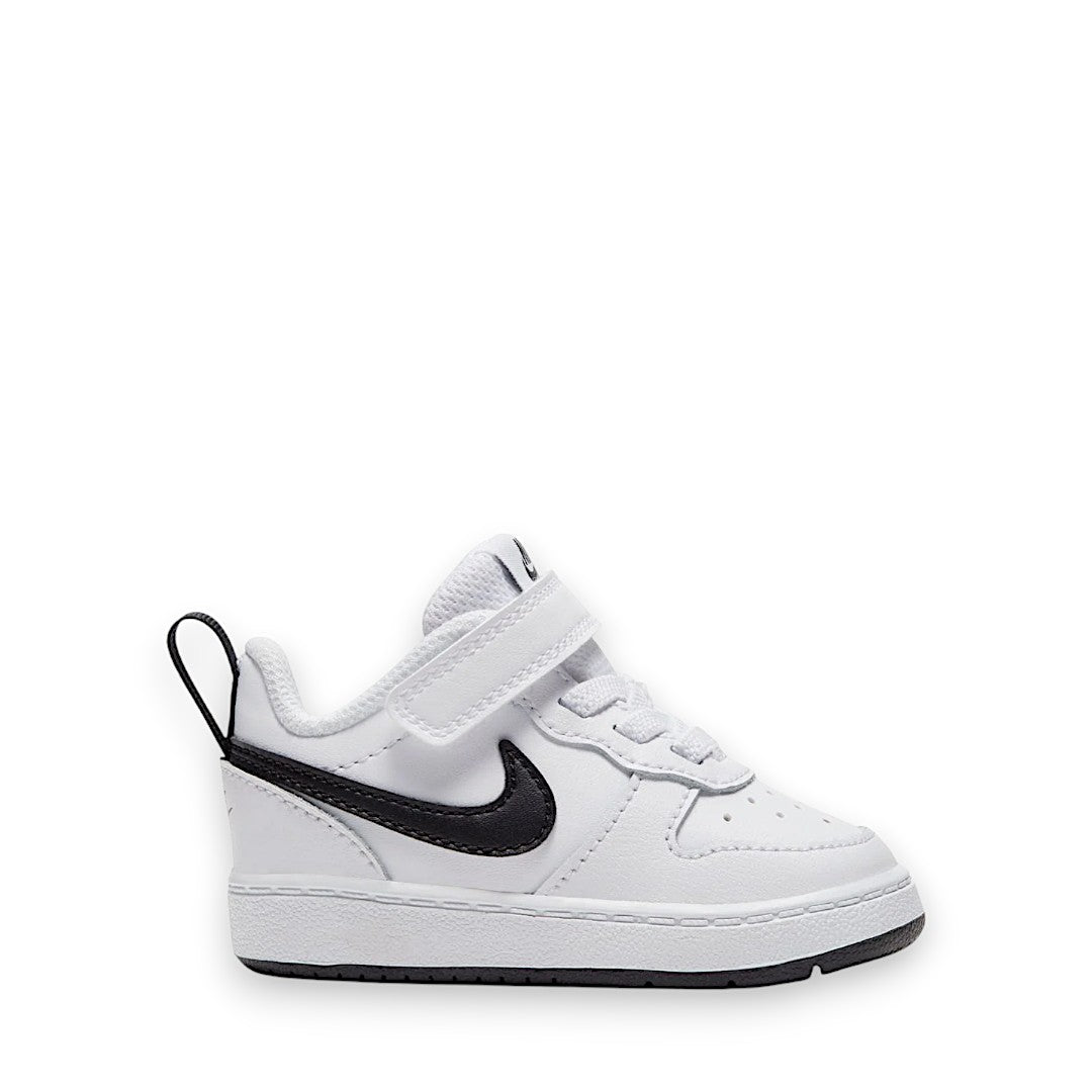 NIKE INFANT COURT BOROUGH LOW 2 - WHITE/BLACK