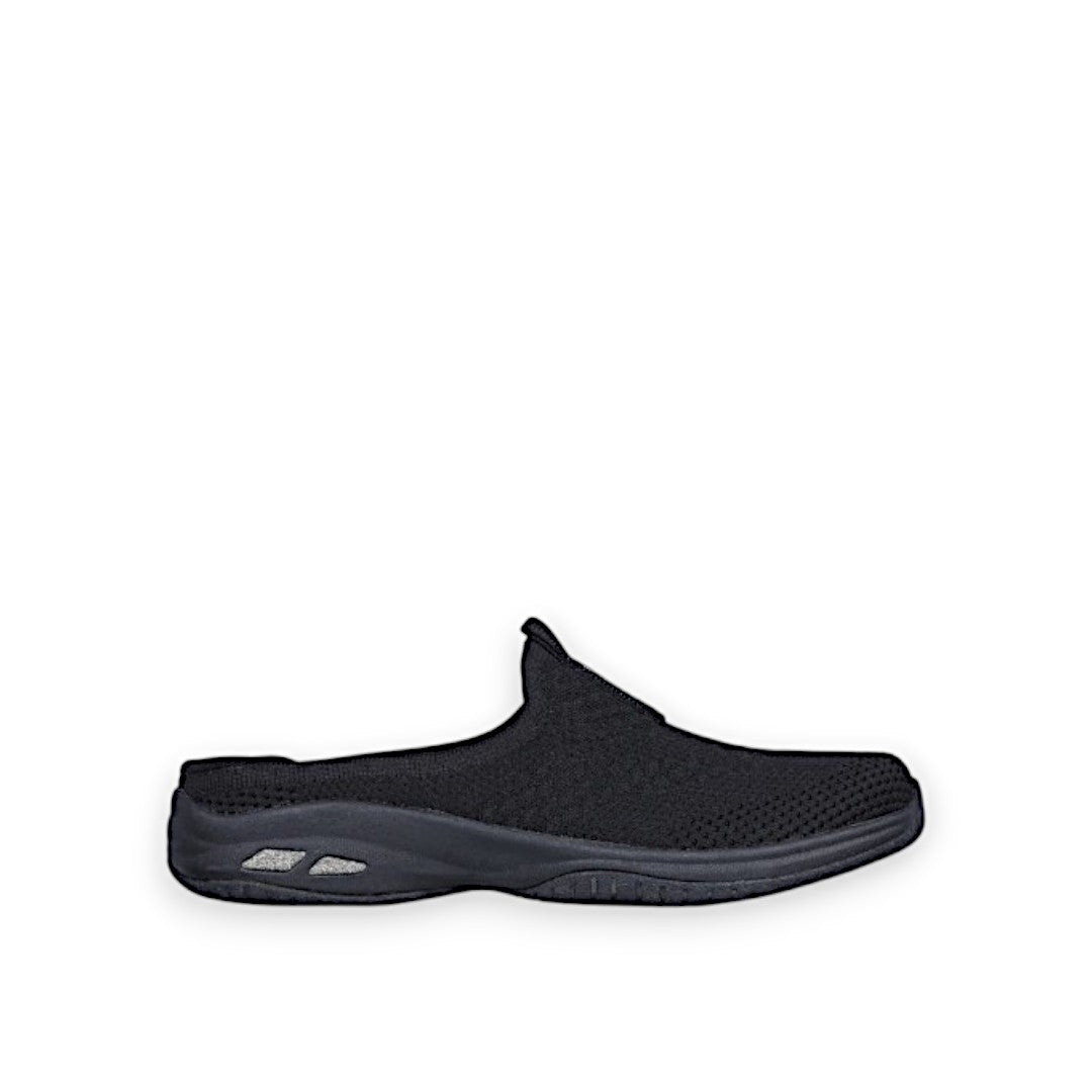 SKECHERS WOMENS COMMUTE TIME SNUGGLE VIBES - BLACK