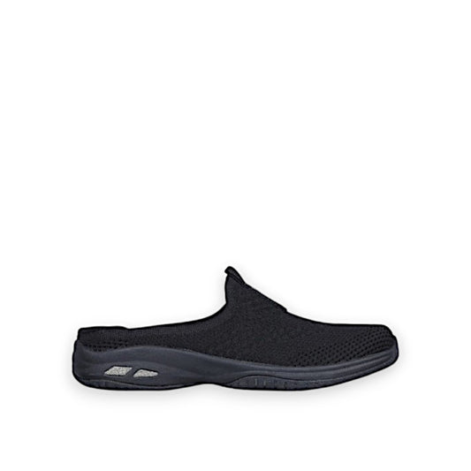 SKECHERS WOMENS COMMUTE TIME SNUGGLE VIBES - BLACK