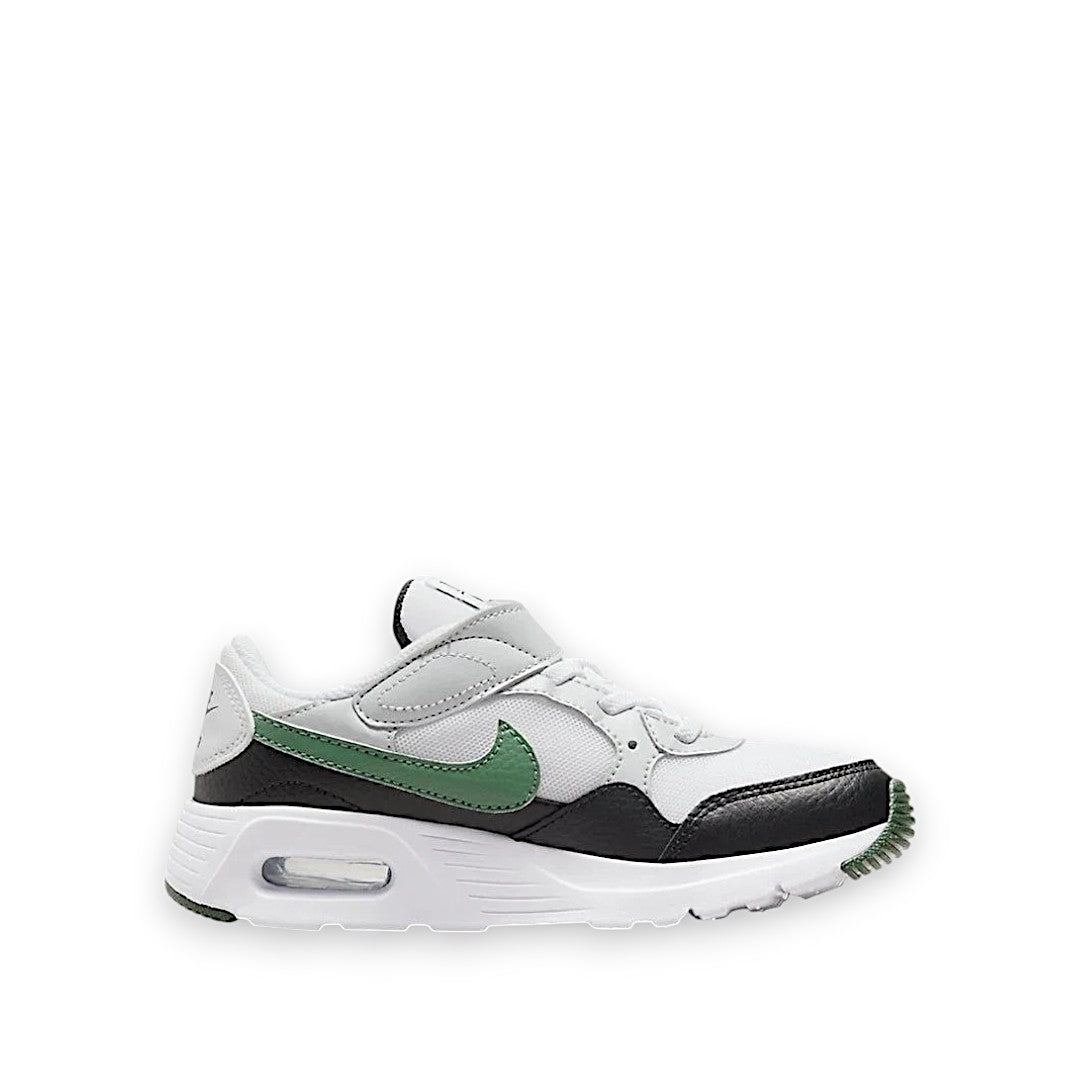 NIKE KIDS AIR MAX SC (PSV) - WHITE/GORGE GREEN-BLACK