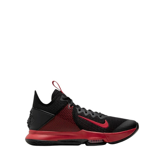 NIKE LEBRON WITNESS IV - BLACK/ GYM RED-BRIGHT CRIMSON