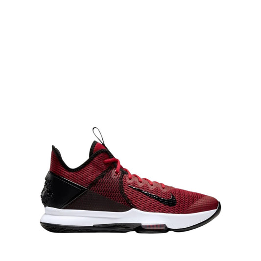 NIKE LEBRON WITNESS IV - BLACK/GYM RED-WHITE