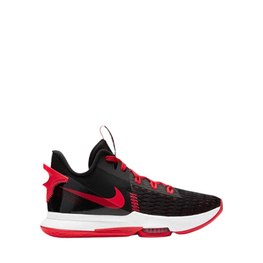 NIKE LEBRON WITNESS V - BLACK/BRIGHT CRIMSON