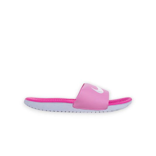 NIKE KIDS KAWA SLIDE - PHYCHIC PINK/WHITE