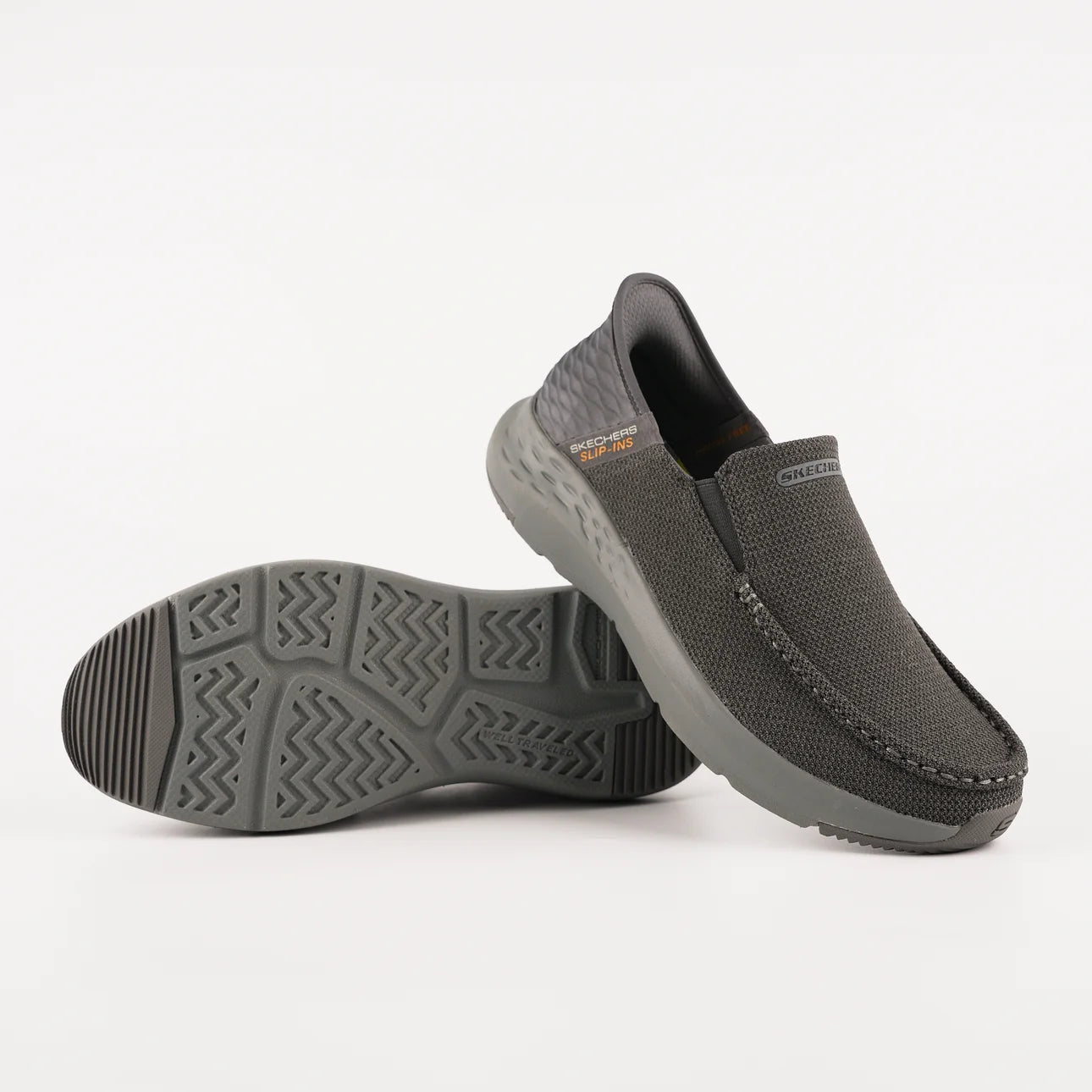 SKECHERS MENS PARSON RALVEN - GREY