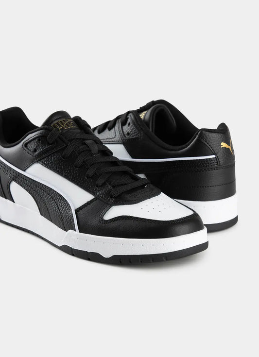 PUMA RBD GAME LOW - BLACK/WHITE/GOLD