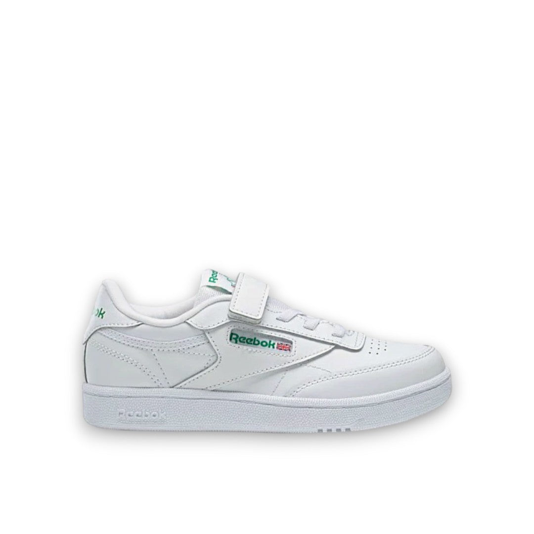 REEBOK KIDS CLUB C 1V - WHITE/GREEN