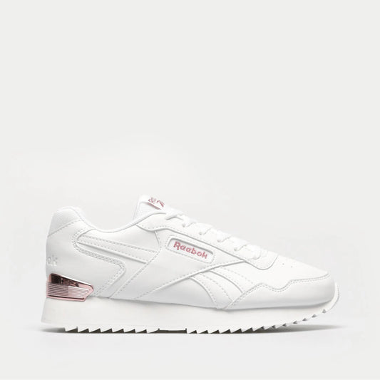 REEBOK WOMENS GLIDE RIPPLE CUP - WHITE/WHITE/ROSE GOLD