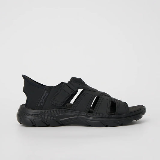 SKECHERS MENS REVOLTED SS NORVEL - BLACK