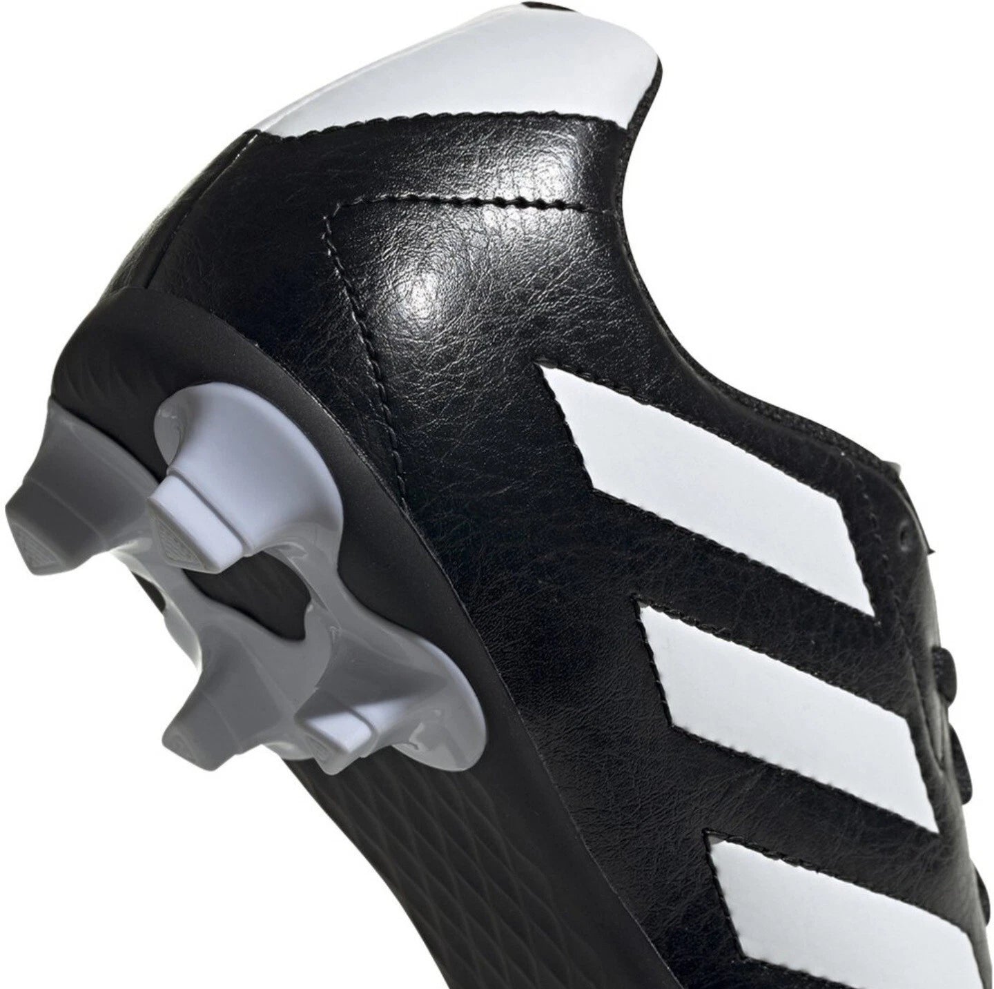 ADIDAS KIDS GOLETTO VII FG J - BLACK/WHITE/RED