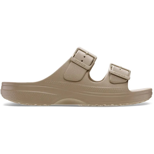 CROCS WOMENS SATURDAY SANDAL - TAUPE