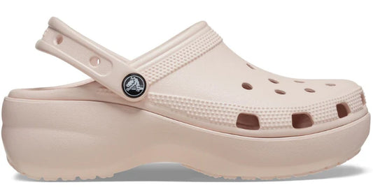 CROCS WOMENS CLASSIC PLATFORM CLOG - QUARTZ