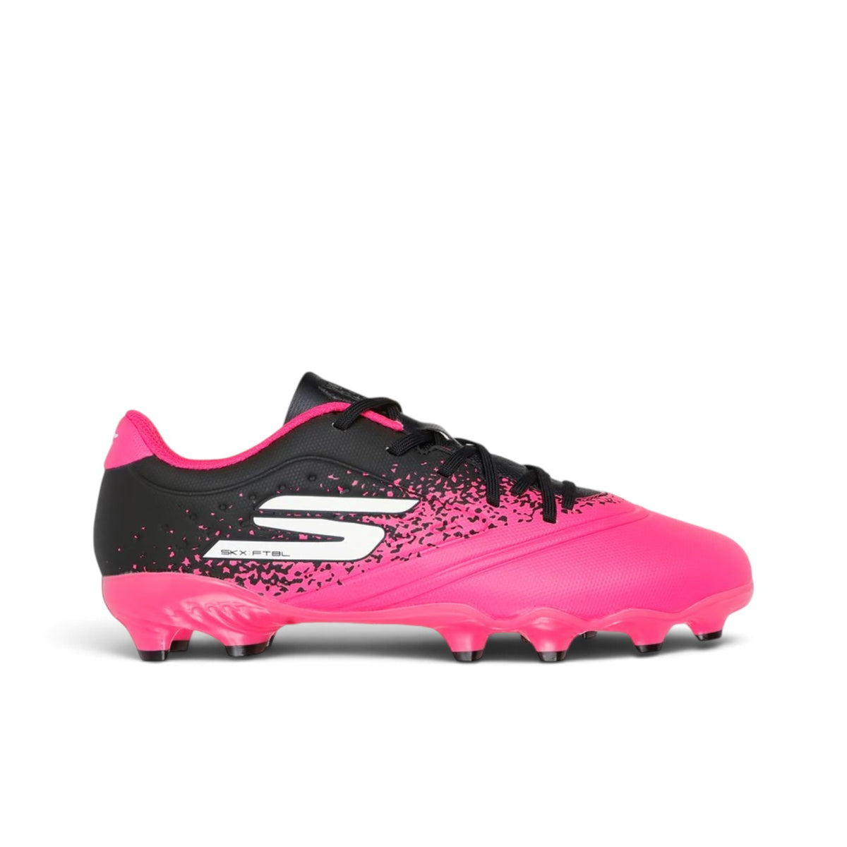 SKECHERS KIDS RAZOR 1.5 FIRM GROUND - BLACK/PINK