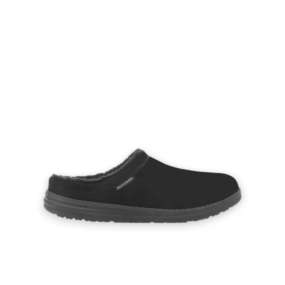 SKECHERS MENS MELSON HARMEN - BLACK