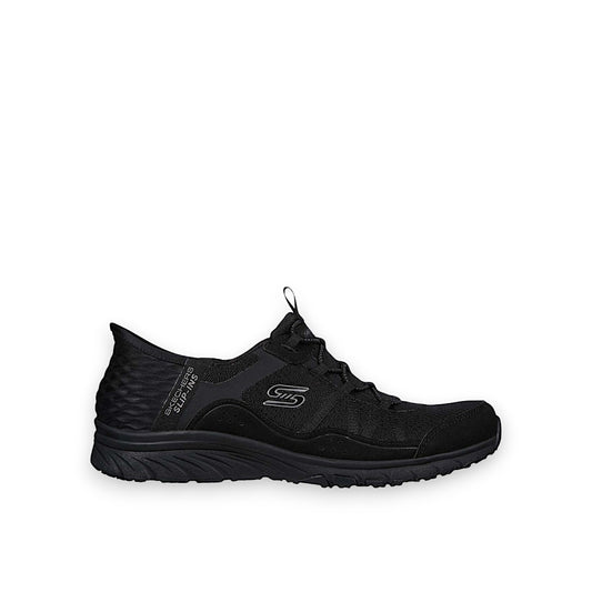 SKECHERS WOMENS SLIP-INS GRATIS SPORT AWE INSPIRING  - BLACK