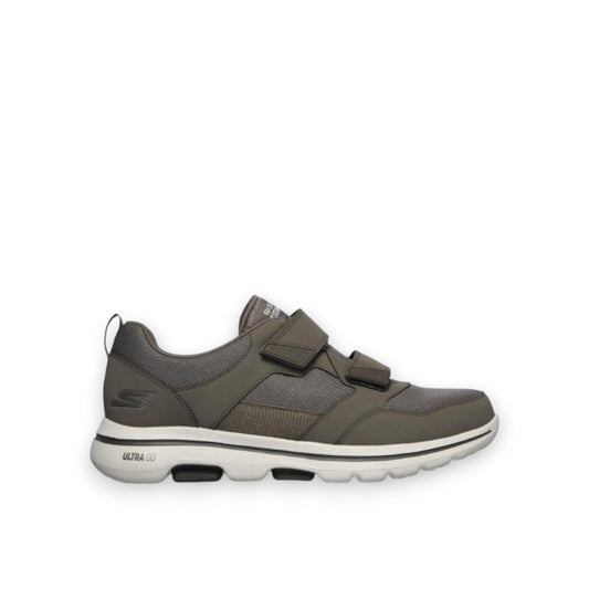 SKECHERS MENS GO WALK 5 WISTFUL - KHAKI