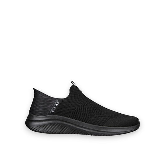 SKECHERS MENS SLIP INS ULTRA FLEX 3.0 SMOOTH STEP - BLACK