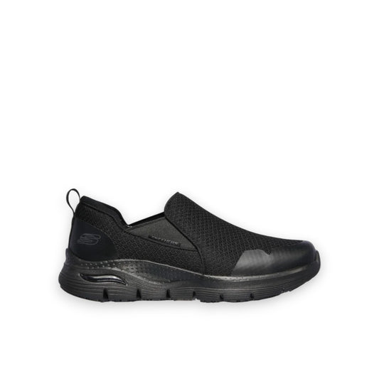 SKECHERS MENS ARCH FIT SR TINEID - BLACK