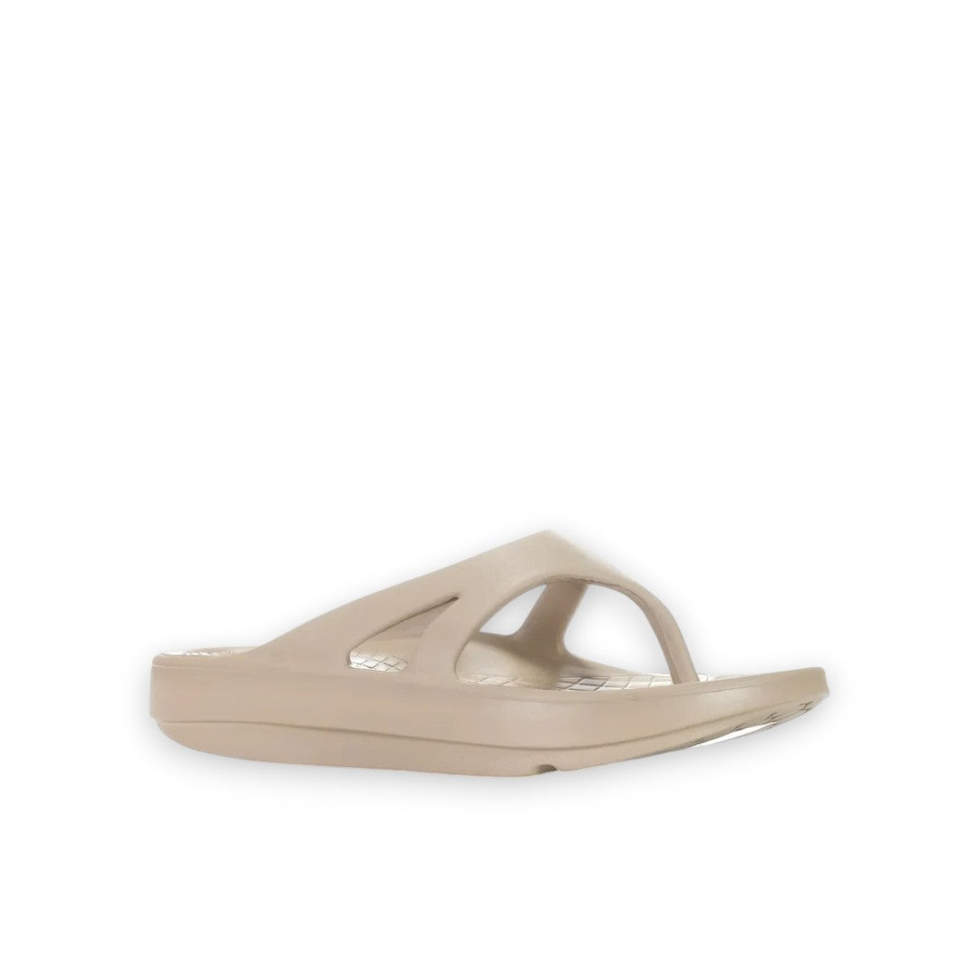 SKECHERS WOMENS RELAXED FIT: RELAY RE-BOUNCE 3 POINT - TAUPE