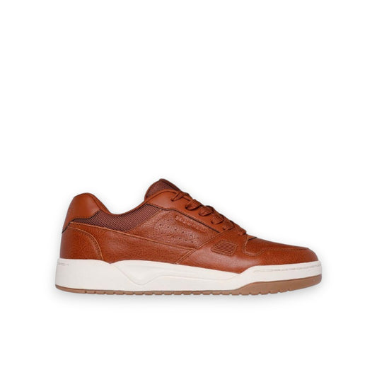 SKECHERS KOOPA CRAFT LEATHER - LUGGAGE