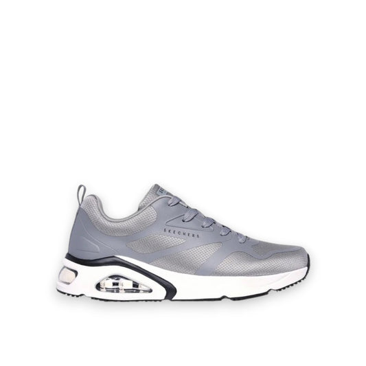 SKECHERS MENS TRES-AIR UNO REVOLUTION-AIRY - GREY