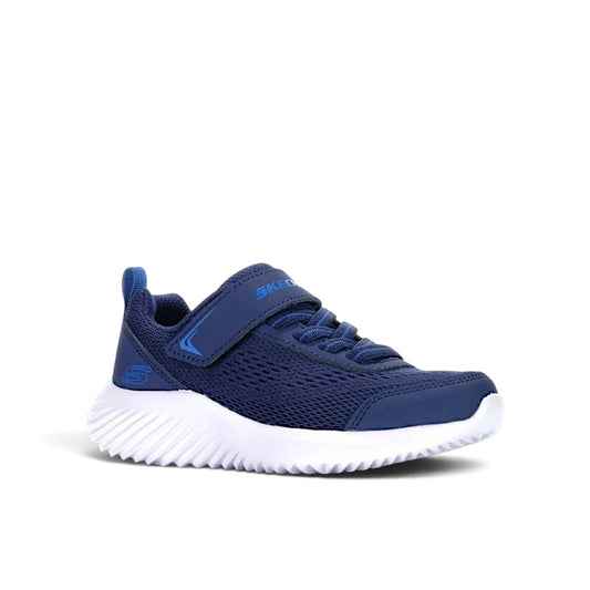 SKECHERS KIDS BOUNDER QUANTARUN - NAVY