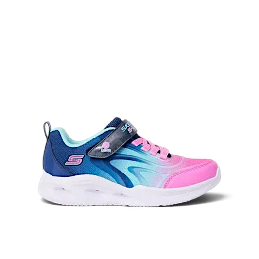 SKECHERS INFANT S LIGHTS SOLA GLOW COLOUR BREEZE - NAVY MULTI