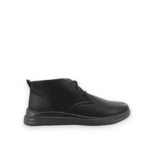 SKECHERS MENS PROVEN YEMO - BLACK