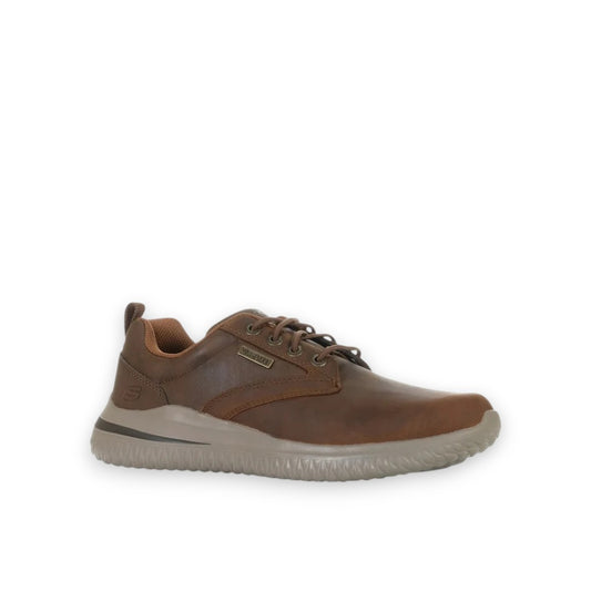 SKECHERS DELSON 3.0 GLAVINE - DARK BROWN