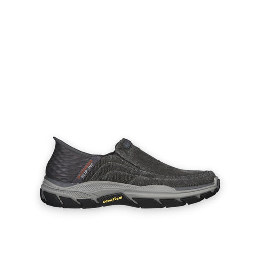 SKECHERS MENS RESPECTED HOLMGREN - CHARCOAL