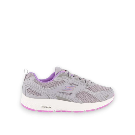 SKECHERS WOMENS GO RUN CONSISTENT - GRAY/LAVENDER