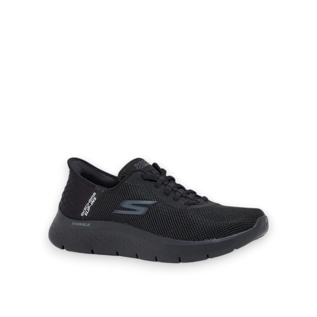 SKECHERS MENS GO WALK FLEX HANDS UP - BLACK