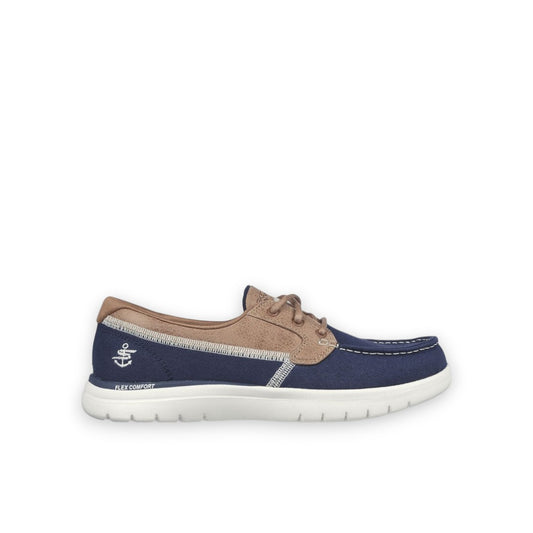 SKECHERS WOMENS ON THE GO FLEX EMBARK - NAVY