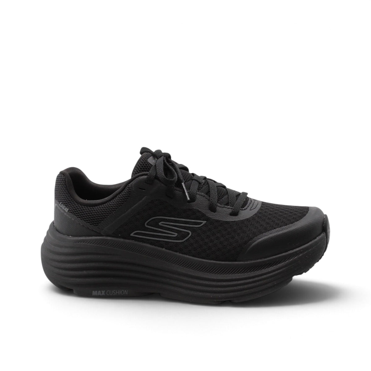 SKECHERS MAX CUSHIONING ENDEAVOUR *WIDE FIT* - BLACK