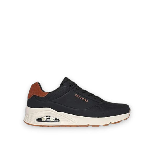 SKECHERS UNO SUITED ON AIR - BLACK