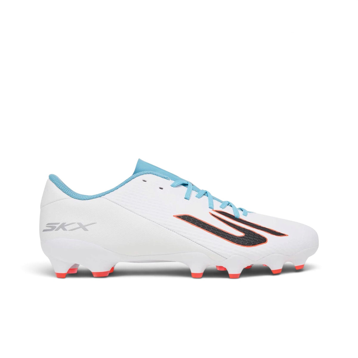 SKECHERS SKX_2 ACADEMY FIRM GROUND - WHITE/TURQUOISE/PINK