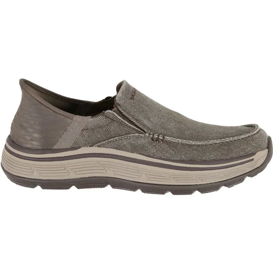 SKECHERS MENS REMAXED FENICK - BROWN
