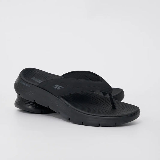SKECHERS GO WALK FLEX SANDAL VALLEJO - BLACK