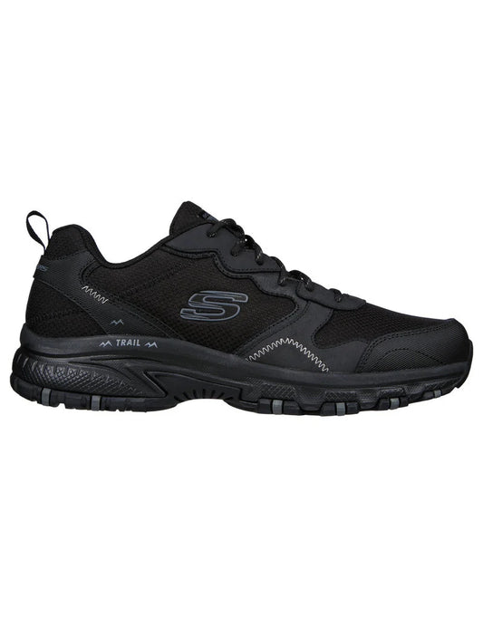 SKECHERS MENS HILLCREST ROCKY DRIFT - BLACK